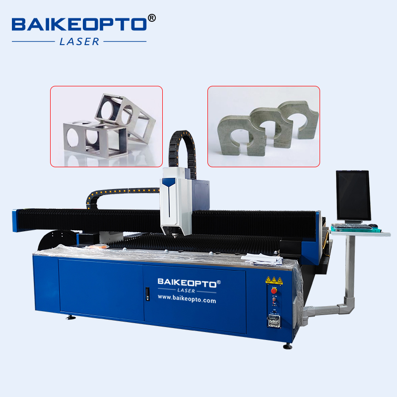 Industrial Laser Metal Cutter - เครื่องตัดเลเซอร์ไฟเบอร์แบบรวมสำหรับแผ่นและท่อ CNC พร้อมหัวตัดเลเซอร์แบบออโต้โฟกัส สำหรับงานอุตสาหกรรม ตัดโลหะ ท่อ