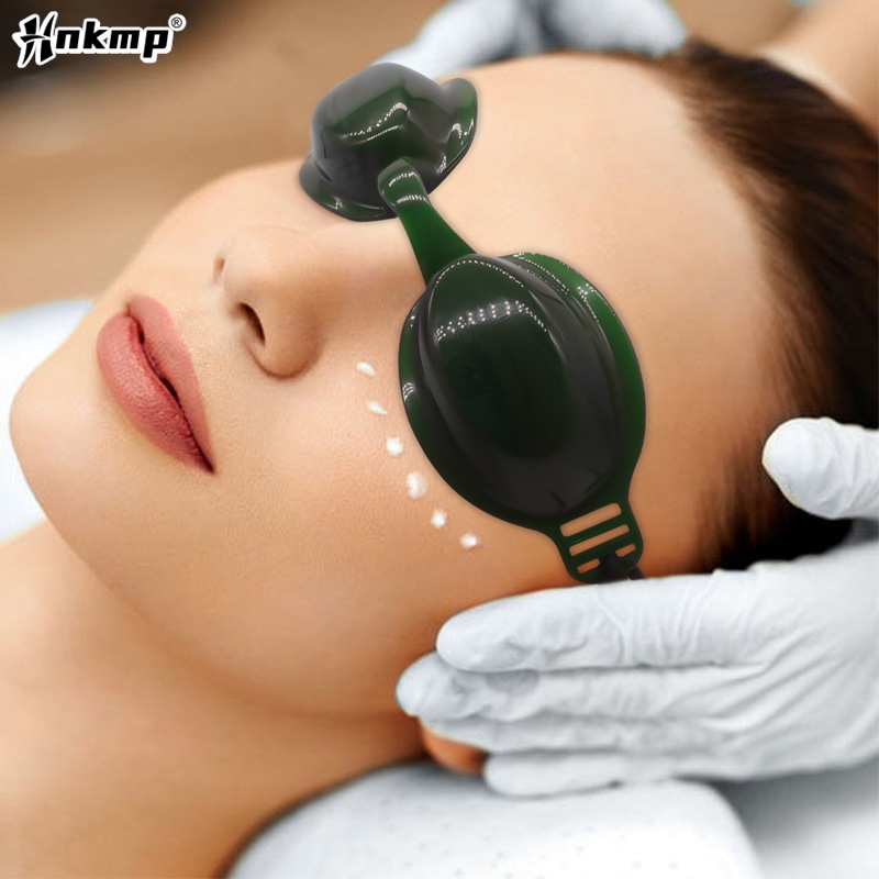 Laser Safety Goggles - ที่ปิดตาแบบเลเซอร์ป้องกันเครื่องนวดผ้าปิดตาแสงป้องกันแสงป้องกันแสงซิลิโคนแว่นนิรภัยการอาบแดด