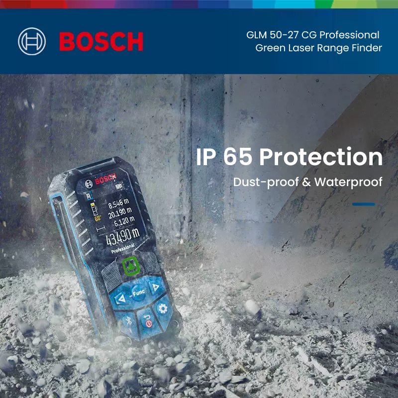 Industrial Laser Drill - บ๊อช กรีน เลเซอร์ เมเจอร์ GLM 50-27