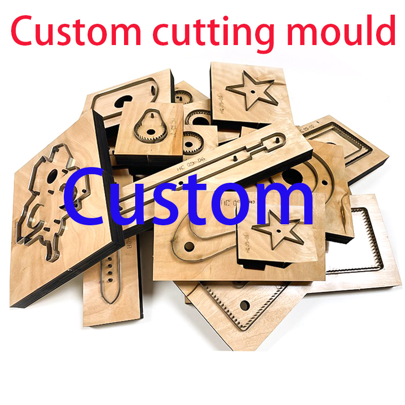 Industrial Laser Blasting - Custom Die เครื่องตัดมีดแม่พิมพ์คริลิคแม่พิมพ์แว่นตากรอบไม้แกะสลักเลเซอร์เครื่องบดเนื้อไฟฟ้า Hand Punch เครื่องมือกระดาษย่น