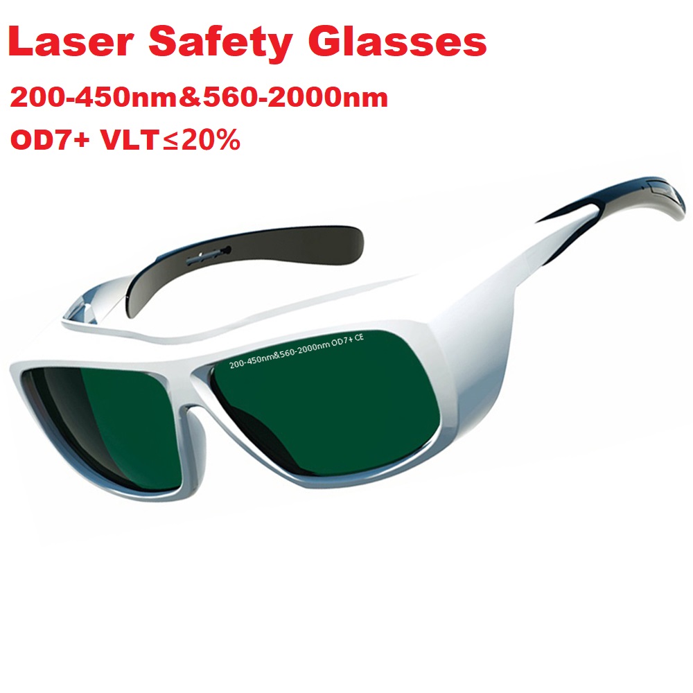 Laser Safety Goggles - OD7+ แว่นตานิรภัยแบบเลเซอร์ แว่นตา IPL เลเซอร์กําจัดขน ทรีทเม้นต์