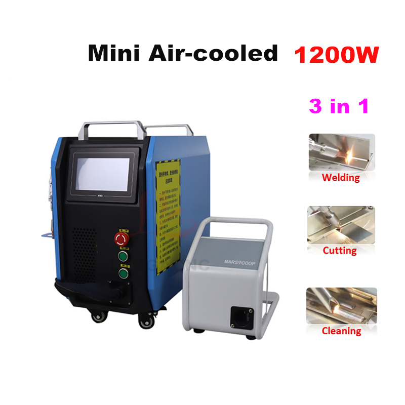 Industrial Laser Cleaner - เครื่องเชื่อมเลเซอร์แบบมือถือ ระบายความร้อนด้วยอากาศ 800W 1200W 3 in