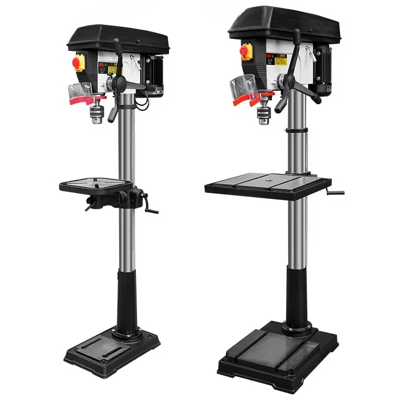 Industrial Laser Drill - เครื่องเจาะขนาด 20 นิ้ว พร้อมระบบเลเซอร์กำหนดตำแหน่ง เครื่องเจาะแนวตั้งไฟฟ้าสำหรับงานอุตสาหกรรม เครื่องเจาะไม้แบบตั้งโต๊ะ