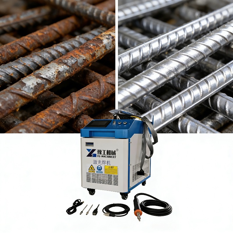 Industrial Laser Metal Cutter - เครื่องเลเซอร์ไฟเบอร์แบบพกพา HighPower 3-in-1 สำหรับทำความสะอาด เชื่อม และตัด