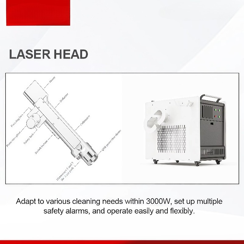 เครื่องทำความสะอาดด้วยเลเซอร์แ - Industrial Laser Cleaner บทวิจารณ์และราคา