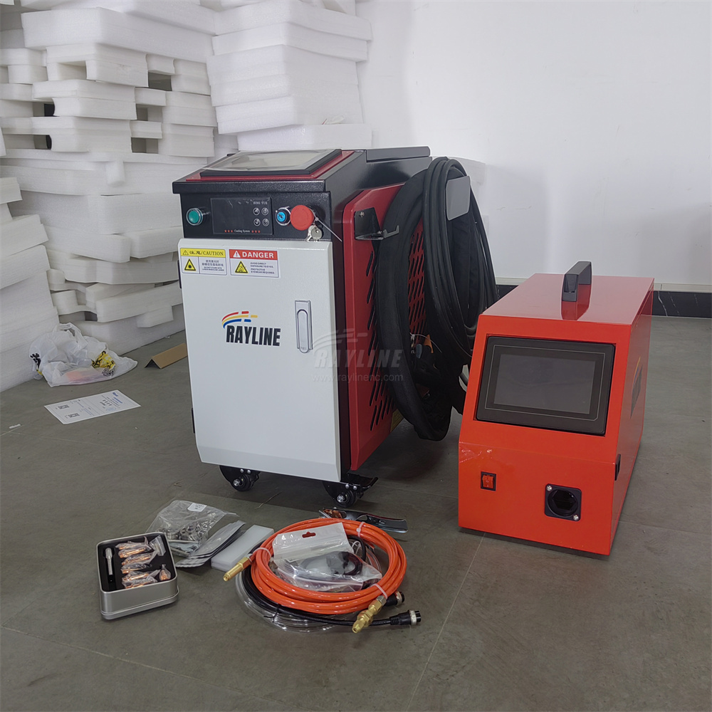 เครื่องเชื่อมเลเซอร์แบบพกพาขนา - Industrial Laser Cleaner บทวิจารณ์และราคา