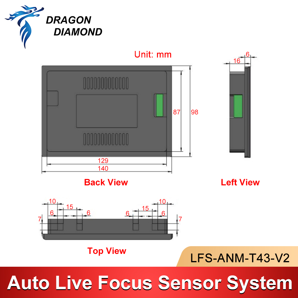 ระบบเซ็นเซอร์โฟกัสอัตโนมัติ Ru - Industrial Laser Blasting บทวิจารณ์และราคา