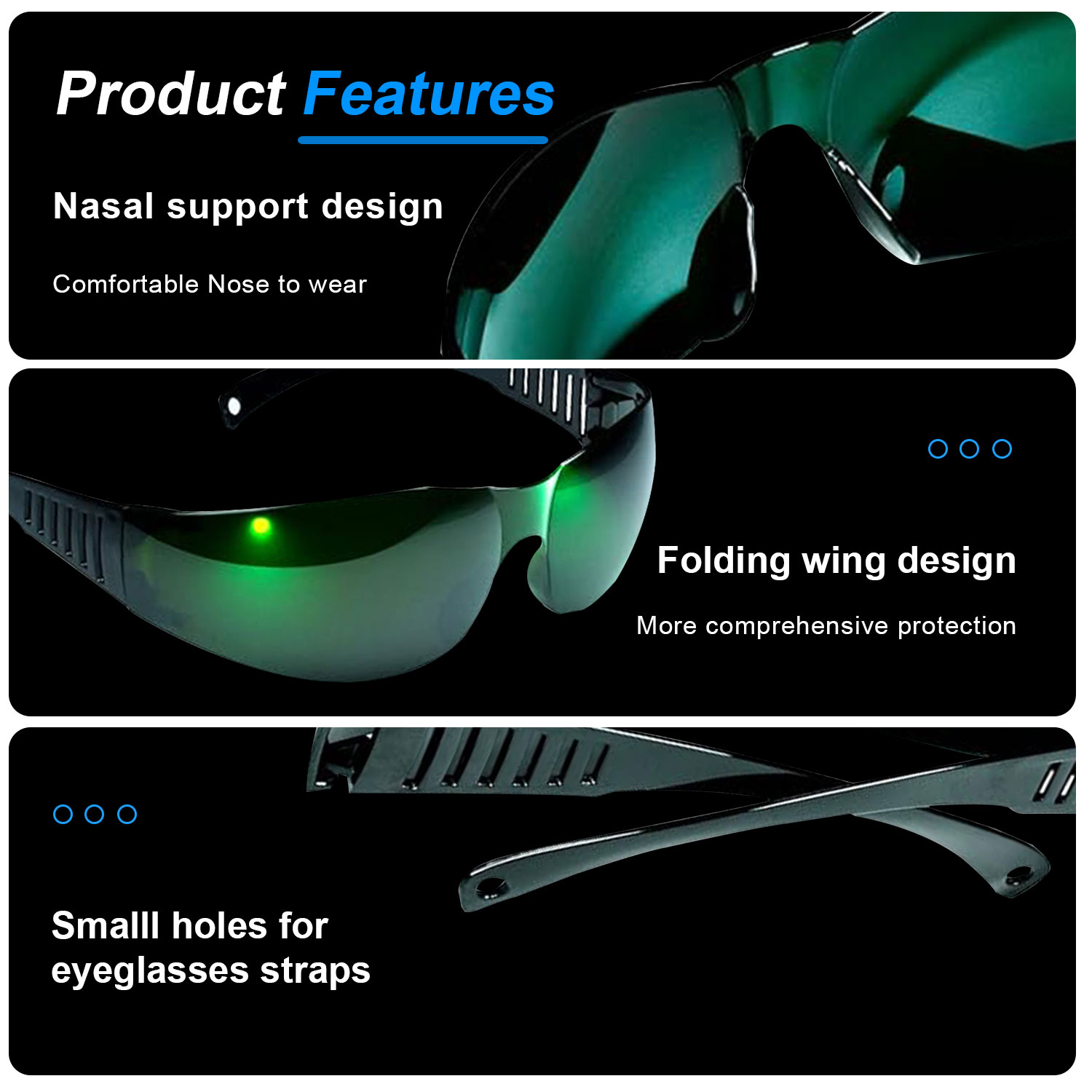 แว่นตาป้องกันรังสี UV IR IPL ผ - Laser Safety Goggles บทวิจารณ์และราคา
