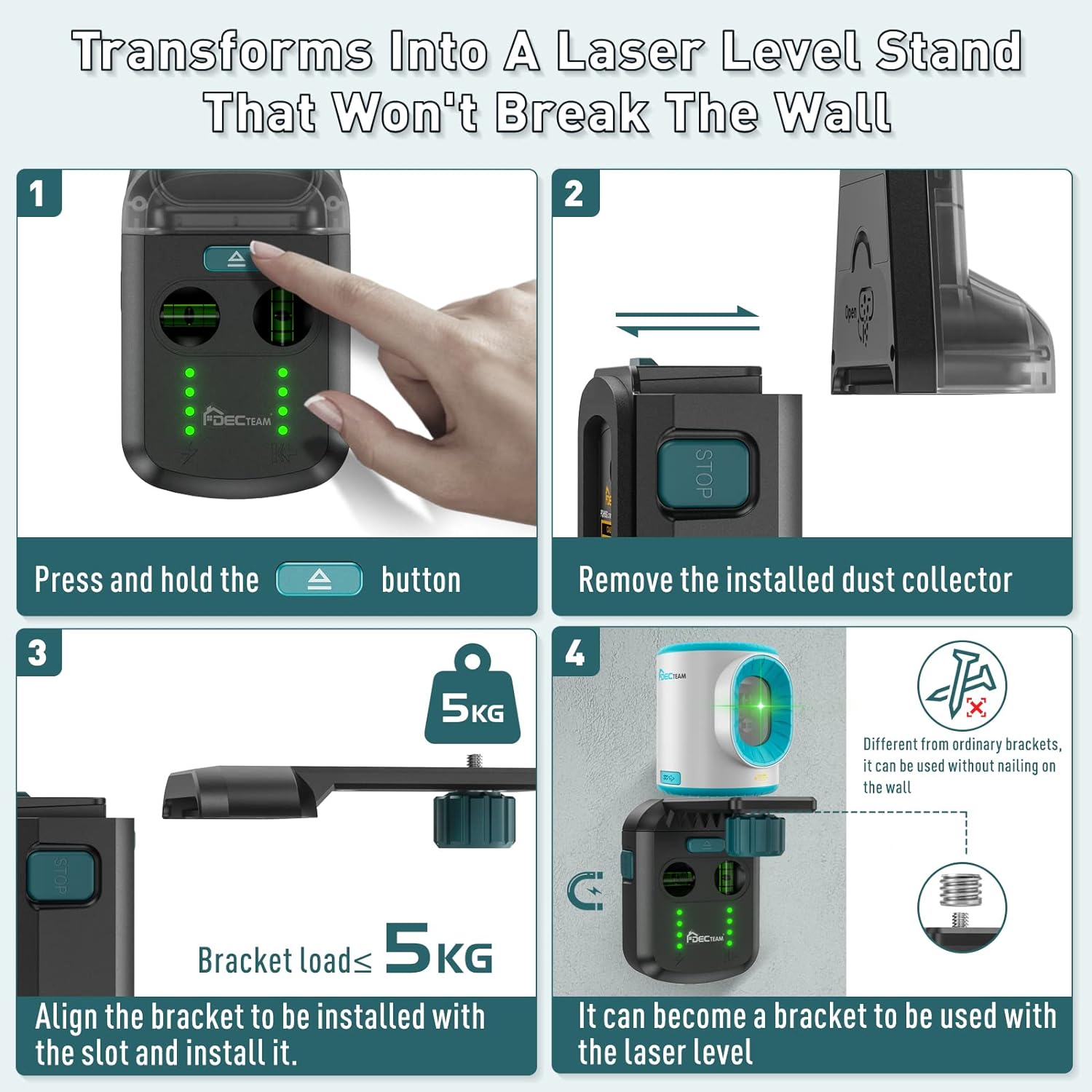 เครื่องเก็บฝุ่นแบบเลเซอร์ 4-in - Industrial Laser Drill บทวิจารณ์และราคา