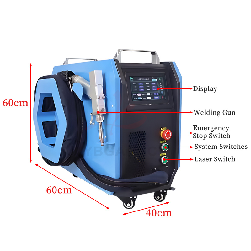 เครื่องเชื่อมเลเซอร์แบบมือถือ  - Industrial Laser Cleaner บทวิจารณ์และราคา